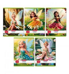 Herlitz A5-ös vonalas füzet 1. osztályos - Flower Fairy