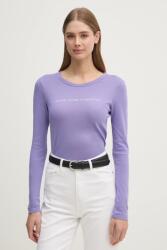 Benetton pamut hosszúujjú lila, 3GA2E16G0 - lila XS