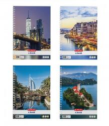 Herlitz vonalas spirálfüzet A4 - City