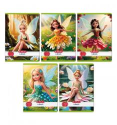 Herlitz A5-ös vonalas füzet 2. osztályos - Flower Fairy