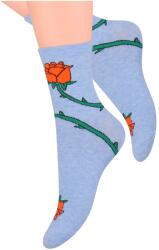 Steven Sosete dama cu model - Steven S099-270D blue melange (Culoare: Albastru, Marime: 38-40) (16018)