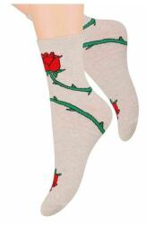 Steven Sosete dama cu model - Steven S099-271D bej melange (Culoare: Bej, Marime: 38-40) (16020)