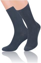 Steven Sosete bumbac unisex, fara compresie, Steven S018-GRAF, grafit (Culoare: Grafit, Marime: 35-38) (24396)