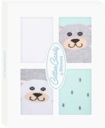 Steven Sosete cu model pentru copii, in cutie cadou - Steven S144-B004 (Culoare: Alb, Marime: 11-13) (25509)