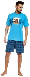 Cornette Pijama barbati, 100% bumbac, Cornette M326-052 (Culoare: Turcoaz, Marime: 2XL) (21729)