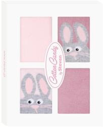 Steven Sosete cu model pentru fetite, in cutie cadou - Steven S144-B001 (Culoare: Roz, Marime: 17-19) (25506)