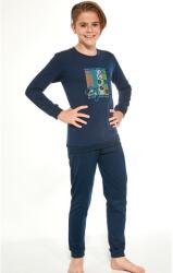Cornette Pijama baieti 9-14 ani, 100% bumbac, Cornette B267-120 Game On (Culoare: Bleumarin, Marime: 134-140) (NX-4098)