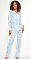 Cornette Pijama dama, camasa cu nasturi, 100% bumbac, Cornette W482-284 Susie (Culoare: Multicolor, Marime: L) (29290)