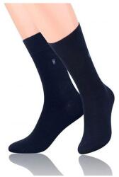 Steven Sosete bumbac barbati, sosete cu logo pentru pantofi - Steven S056-060 granat (Culoare: Bleumarin, Marime: 42-44) (12877)