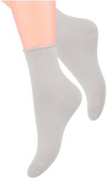Steven Sosete subtiri dama, bambus, Steven S125-04, gri (Culoare: Gri, Marime: 38-40) (22097)