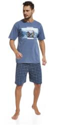 Cornette Pijama barbati, 100% bumbac, Cornette M326-48 (Culoare: Jeans, Marime: M) (21716)
