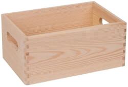 Fenwit Fa doboz fogantyúkkal 30 x 20 cm