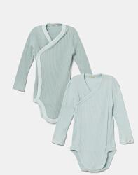 United Colors of Benetton pamut baba body 2 db 3FMG0B00Q - türkiz 62
