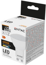 Entac LED Spot Wide Angle GU10 6, 5W NW 4000K