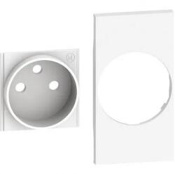Legrand Placa, Modulara, pentru, priza, FR/BE, 2M, Alb, Bticino, Living, Now, KW55 (KW55)