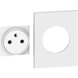 Legrand Placa, Modulara, pentru, priza, FR/BE, Plat, 3M, Alb, Bticino, Living, Now, KW55M3F (KW55M3F)