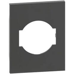 Legrand Placa, Modulara, pentru, priza, standard, Italian/German, 3M, Negru, Bticino, Living, Now, KG03M3 (KG03M3)