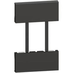 Legrand Placa, Modulara, pentru, priza, US, &, EU/US, Negru, Bticino, Living, Now, KG51 (KG51)