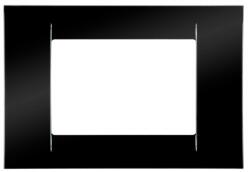 Legrand Rama, ornament, virna, Negru, 3M, Gewiss, System, GW22113 (GW22113)