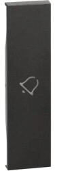 Legrand Placa, Modulara, pentru, simbol, sonerie, 1M, Negru, Bticino, Living, Now, KG01D (KG01D)