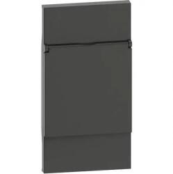 Legrand Placa, Modulara, pentru, priza, capac, 2M, Negru, Bticino, Living, Now, KG04P (KG04P)