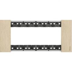 Legrand Rama, ornament, modulara, 6, module, Auriu, Bticino, Living, Now, KA4806ZW (KA4806ZW)