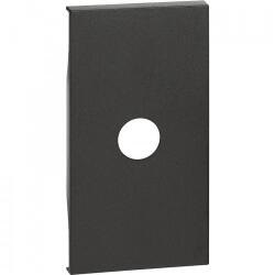 Legrand Placa, Modulara, pentru, priza, TV, 2M, Negru, Bticino, Living, Now, KG08M2 (KG08M2)