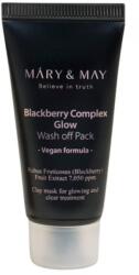 Mary & May Masca de față vegană Blackberry Complex Glow Wash-Off, MARY&MAY, 30g Masca de fata