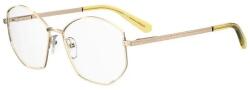 Moschino Love Moschino szemüveg Keret színe 24S-GOLD WHITE (MOL623 24S 55-15-140)