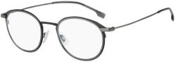 HUGO BOSS szemüveg Keret színe RZZ-MATTE FEKETE SÖTÉT RUTÉNIUM (BOSS 1198 RZZ 50-21-145)