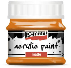 Pentart Akrilfesték, matt, Pentart, 50 ml, narancs (PC1226)
