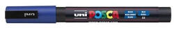 uni Dekormarker, 0, 9-1, 3 mm, UNI Posca PC-3M , kék (TUPC3MK)