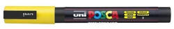 uni Dekormarker, 0, 9-1, 3 mm, UNI Posca PC-3M , sárga (TUPC3MS)