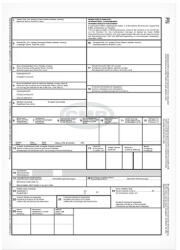 Vetra-line Nyomtatvány, nemzetközi fuvarlevél, 4 példány, A4, VECTRA-LINE CMR (CMR-4001)