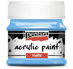 Pentart Akrilfesték, matt, Pentart, 50 ml, világoskék (PC1306)