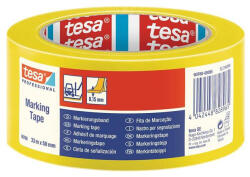 tesa Jelölőszalag, 50 mm x 33 m, TESA "Professional", sárga (TE6076095) - hezi