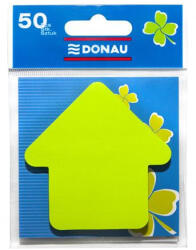 DONAU Öntapadó jegyzettömb, nyíl alakú, 50 lap, DONAU, zöld (D7560001) - hezi
