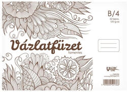 Fortuna Vázlatfüzet spirálozott FORTUNA B/4 120 gr 32 lapos famentes (01-01461)