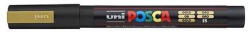 uni Dekormarker, 0, 9-1, 3 mm, UNI Posca PC-3M , arany (TUPC3MA)
