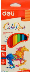 Deli Színes ceruza 12db-os DELI Color Run (MA-DEC00100)