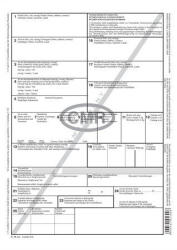 Vetra-line Nyomtatvány, nemzetközi fuvarlevél, 6 példány, A4, VECTRA-LINE CMR (CMRE-10)