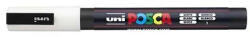 uni Dekormarker, 0, 9-1, 3 mm, UNI Posca PC-3M , fehér (TUPC3MFH)