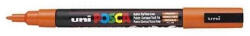 uni Dekormarker, 0, 9-1, 3 mm, UNI Posca PC-3M , narancssárga (TUPC3MN)