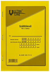 Vetra-line Nyomtatvány, szállítólevél, 50x3, A5, VECTRA-LINE B. 10-70 (B10-70-V-A5)