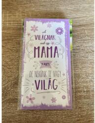  Fa mágnes - A világnak mama - Ajándék Nagymamának (HFD070 12.16.)