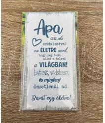  Fa mágnes - Apa az aki- Ajándék Apának - Ajándék Apák napjára (HFD060 26.06.10. rend)
