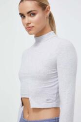 Reebok hosszú ujjú női, félgarbó nyakú, szürke - szürke L