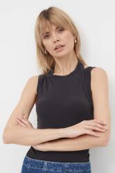Calvin Klein Jeans top női, fekete, J20J223115 - fekete XL