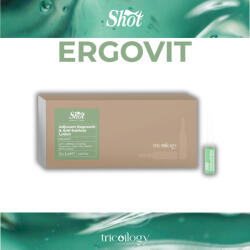 Shot Lotiune tratament intensiv impotriva caderii parului TRICOILOGY ERGOVIT , Shot , 10 x 6 ml - NEW EDITION (SHTRI203)