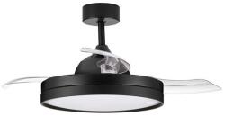 Nova Luce Lustra LED cu Ventilator si telecomanda NEVMA negru (NVL-9952377)